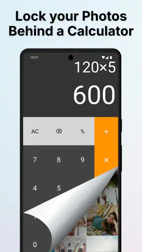 Kalkulator: Ukryty Sejf Zdjęć screenshot