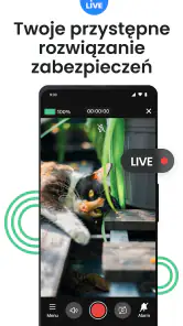 Kamera do monitorowania Visory screenshot