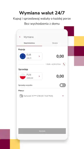 Kantor Walutowy Alior Banku screenshot