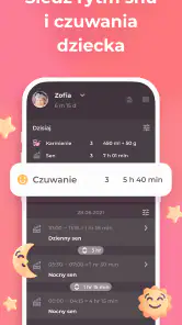 Karmienie piersią Dziennik screenshot