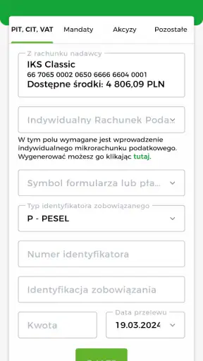 Kasa Stefczyka Online screenshot