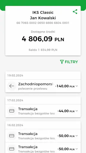 Kasa Stefczyka Online screenshot