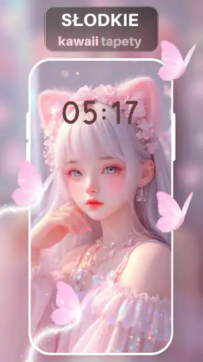 Kawaii Tapety dla Dziewczyn 4K screenshot