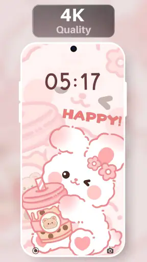 Kawaii Tapety dla Dziewczyn 4K screenshot