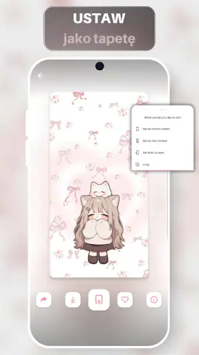 Kawaii Tapety dla Dziewczyn 4K screenshot