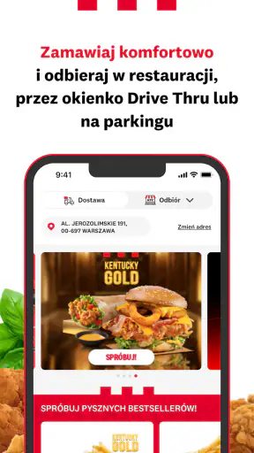 KFC Polska screenshot