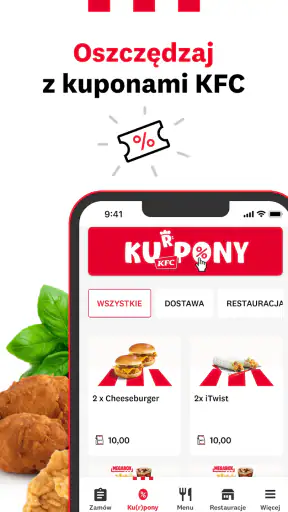 KFC Polska screenshot