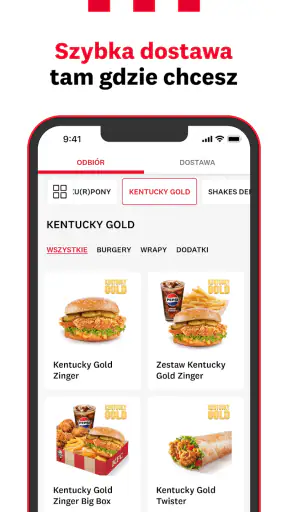 KFC Polska screenshot