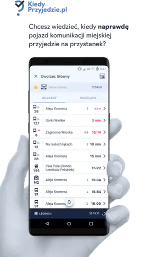 KiedyPrzyjedzie screenshot