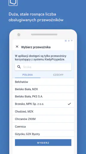 KiedyPrzyjedzie screenshot