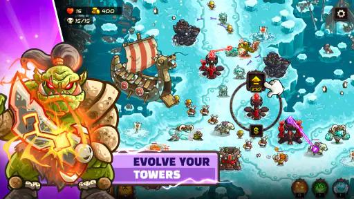Kingdom Rush Vengeance TD Game screenshot