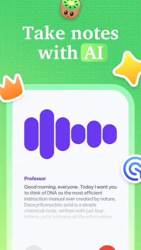 Kiwi AI: Notetaker & Exam prep screenshot