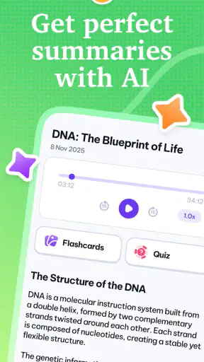 Kiwi AI: Notetaker & Exam prep screenshot