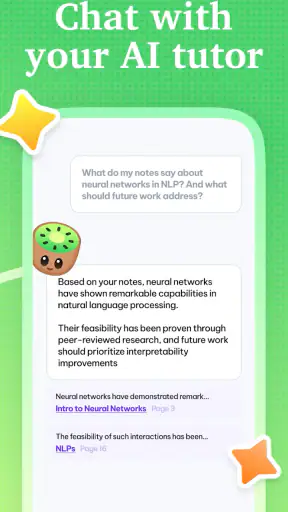 Kiwi AI: Notetaker & Exam prep screenshot