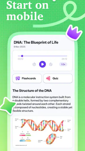 Kiwi AI: Notetaker & Exam prep screenshot