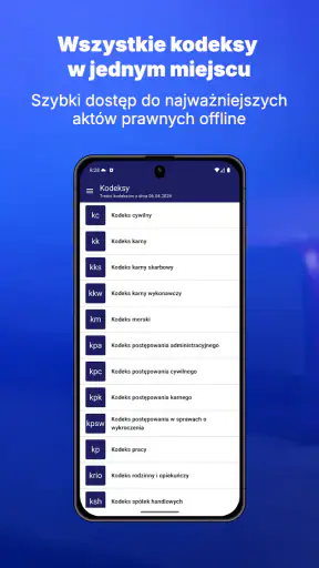 Kodeksy (polskie kodeksy) screenshot