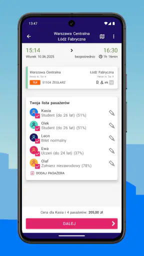 KOLEO - Rozkład PKP i bilety screenshot