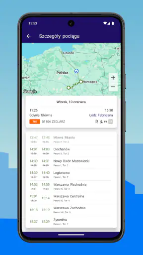 KOLEO - Rozkład PKP i bilety screenshot
