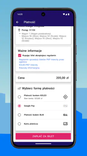 KOLEO - Rozkład PKP i bilety screenshot