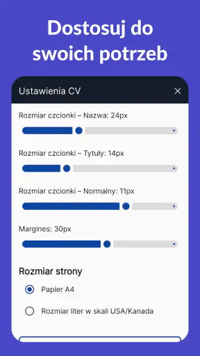 Kreator CV - CV Engineer screenshot