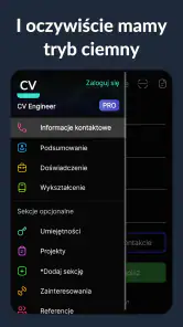 Kreator CV - CV Engineer screenshot