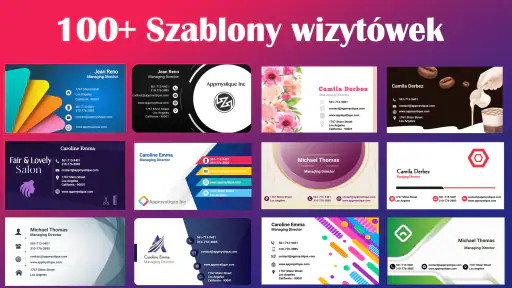 Kreator wizytówek screenshot