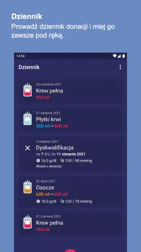 Krwiodawca screenshot
