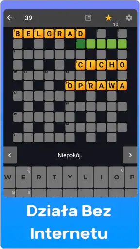 Krzyżówki screenshot