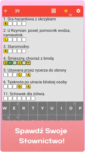 Krzyżówki screenshot