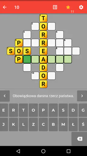 Krzyżówki screenshot