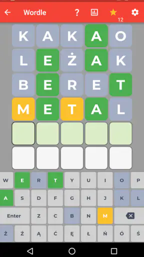 Krzyżówki screenshot