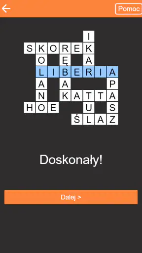 Krzyżówki po polsku screenshot