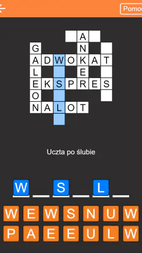 Krzyżówki po polsku screenshot