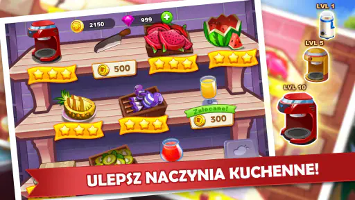 Kuchenne Szaleństwo –Gra Szefa screenshot