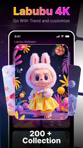 Labubu Funky Live Wallpapers screenshot