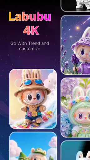 Labubu Funky Live Wallpapers screenshot