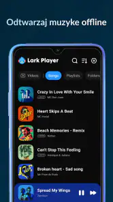 Lark Player: Odtwarzacz muzyki screenshot