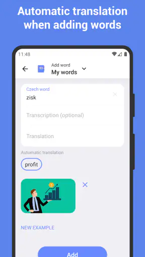 Learn Czech with flashcards! screenshot