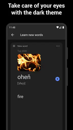 Learn Czech with flashcards! screenshot