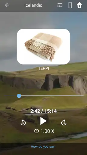 Learn Icelandic. Speak Iceland screenshot