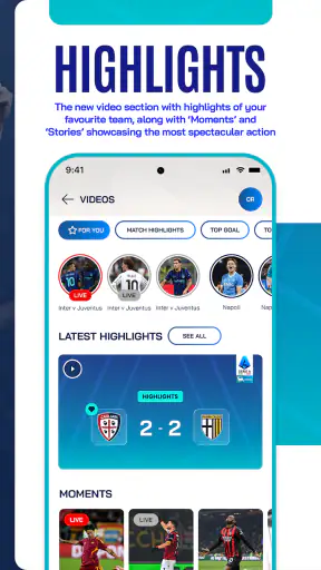 Lega Serie A – Official App screenshot
