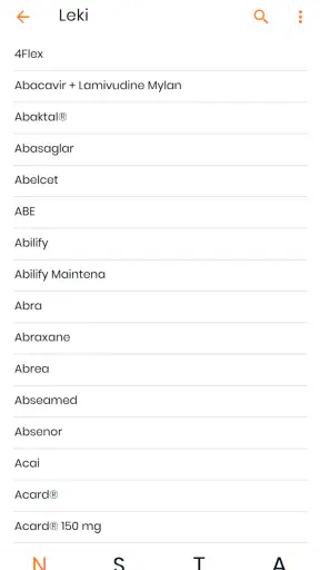 Leki Pharmindex mobile screenshot