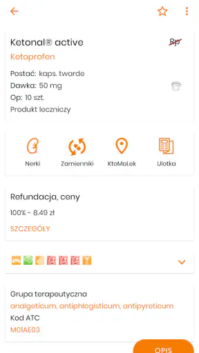 Leki Pharmindex mobile screenshot