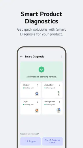LG ThinQ screenshot