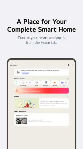 LG ThinQ screenshot