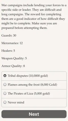 Life of a Mercenary screenshot