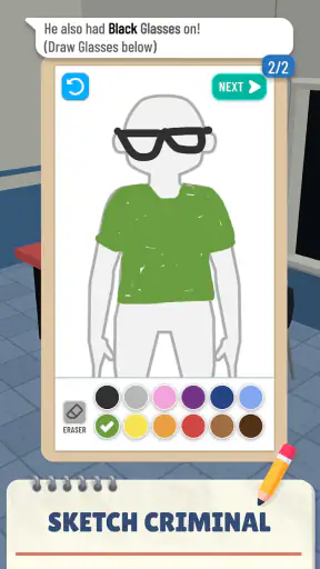 Line Up: Draw the Criminal screenshot
