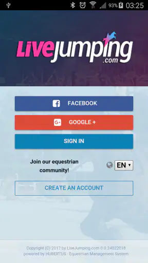 LiveJumping (ZawodyKonne.com) screenshot
