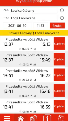 ŁKA Infoportal screenshot