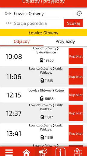 ŁKA Infoportal screenshot